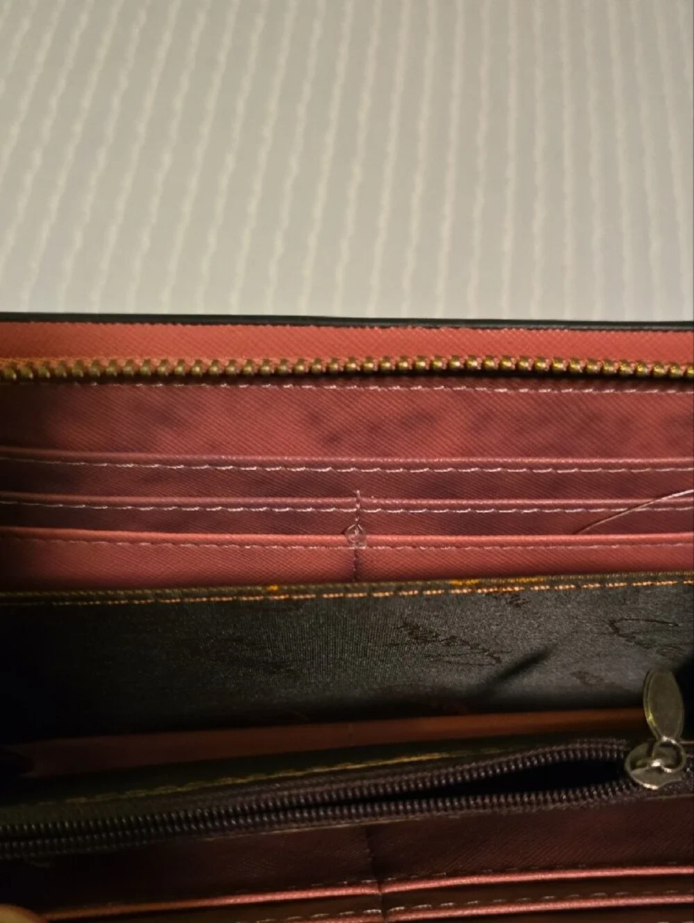 Kids Cream & Gray Little Red Riding Hood Zip Wallet - Unbranded